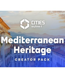 Cities: Skylines II - Creator Pack: Mediterranean Heritage DLC Steam Key GLOBAL